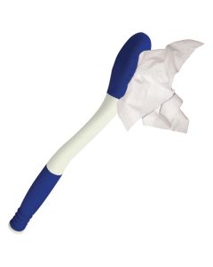 The Wiping Wand-Long Reach Hygienic Cleaning Aid-Blue Jay