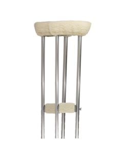 Soft n' Plush Comfort Crutch Fleece Covers Set